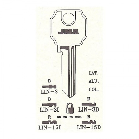 Comprar Llavin Lin-3D Acero A C-50 Jma 196011 al Mejor Precio