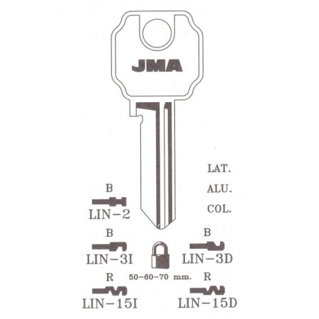 Comprar Llavin Lin-3I Acero A C-50 Jma 196010 al Mejor Precio
