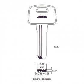 Comprar Llavin Mcm-10 Laton Seguridad B/10 Jma 196707 al Mejor Precio