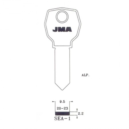 Comprar Llavin Sea-1 Alpaca Seguridad B/10 Jma 196239 al Mejor Precio