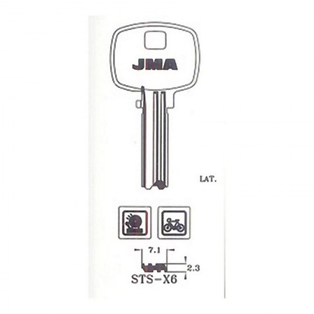 Comprar Llavin Sts-X6 Laton Seguridad B/10 Jma 196714 al Mejor Precio