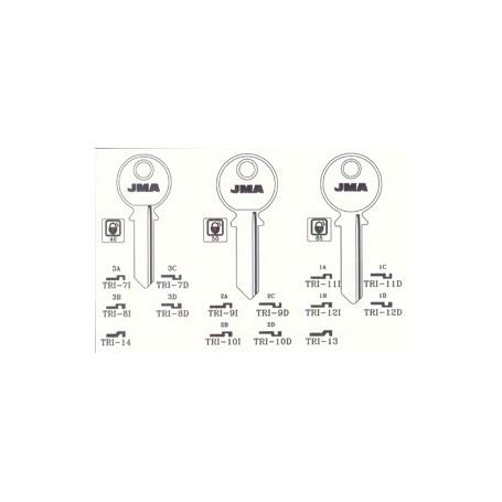 Comprar Llavin Tri-12D Acero C-50 Jma 196132 al Mejor Precio