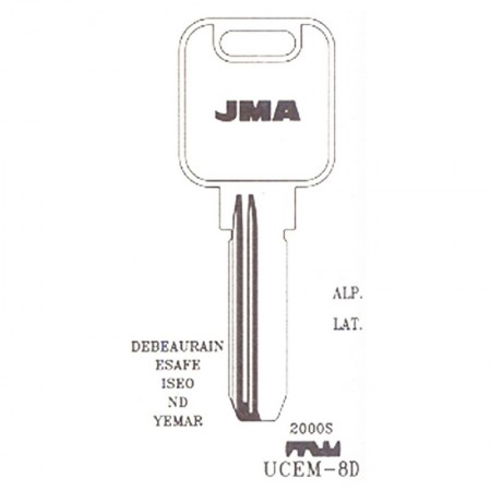 Comprar Llavin Ucem-8D Laton Seguridad B/10 Jma 196711 al Mejor Precio