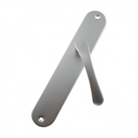 Comprar Manillas Aluminio Pulido Brillo Placa 22X4 Juego Wurko 162556 al Mejor Precio