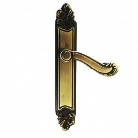 Comprar Manillas Laton Relieve 25X4 Cm Sin Muelle  Juego Wurko 162557 al Mejor Precio