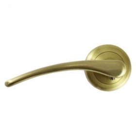 Comprar Manillas Latonadas Placa Redonda 5 Cm Juego Wurko 162555 al Mejor Precio