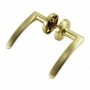 Comprar Manillas Latonadas Placa Redonda 5 Cm Juego Wurko 162555 al Mejor Precio