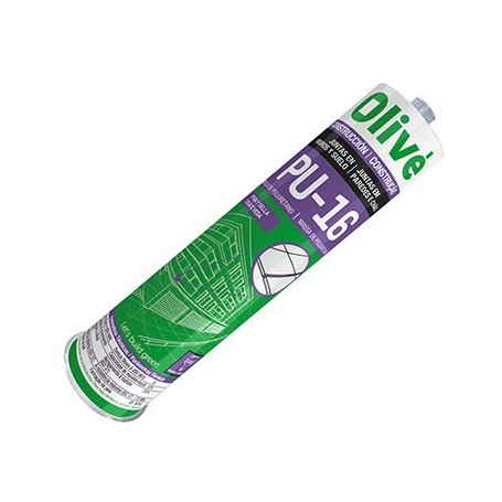 Comprar Masilla Poliuretano Blanca Pu-16 300Ml Cartucho Olive 279111 al Mejor Precio