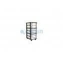 ▷ Cajonera con ruedas de 3 cajones transparentes | Ferreidea