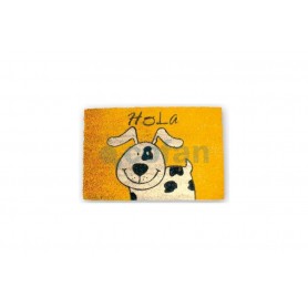 ▷ Felpudo "Coco pintado" (Perro Hola) | Ferreidea