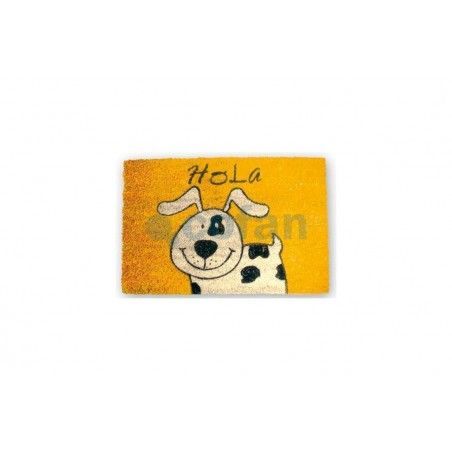 ▷ Felpudo "Coco pintado" (Perro Hola) | Ferreidea