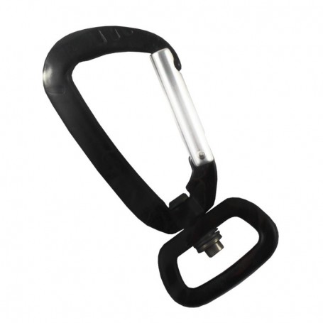 Comprar Mosqueton Especial Acero Negro 90X38 Mm Wurko 225150 al Mejor Precio