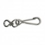 Comprar Mosqueton Niquel 50Mm Con Anilla Wurko 225004 al Mejor Precio
