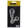 Comprar Mosqueton Niquel 60 Mm Con Anilla Blister Wurko 225105 al Mejor Precio
