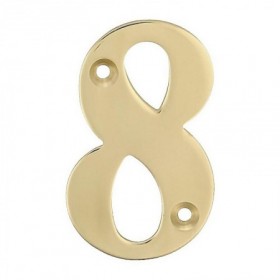 Comprar Numero 8 -M.4 Laton 10Cm. Display Amig 4458 al Mejor Precio
