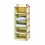 Comprar Organizador Ropa 5 Estantes 30X30X100 Happy 220330 al Mejor Precio