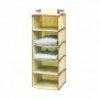 Comprar Organizador Ropa 5 Estantes 30X30X100 Happy 220330 al Mejor Precio