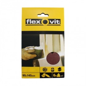 Comprar Papel Velcro Mouse P-120 95X145Mm. Blist-6 Flexovit 16311 al Mejor Precio