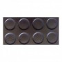 Comprar Pavimento Goma Circulo Negro 1,20 X3Mm Rollo 10 M Wurko 246011 al Mejor Precio