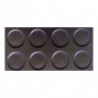 Comprar Pavimento Goma Circulo Negro 1,20 X3Mm Rollo 10 M Wurko 246011 al Mejor Precio