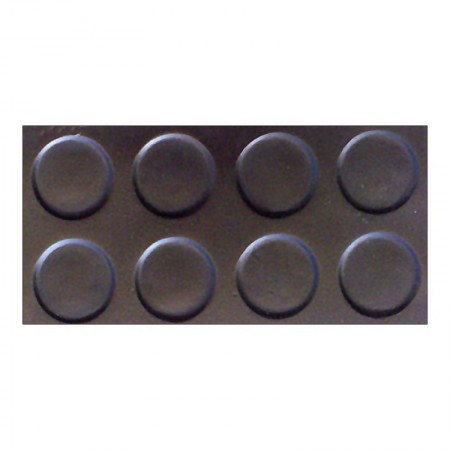 Comprar Pavimento Goma Circulo Negro 1,20Mx3Mm Rollo 15 M Wurko 246010 al Mejor Precio