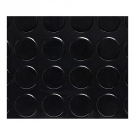 Comprar Pavimento Pvc Circulos Negro 1,3 M R 20 Mt Wurko 94199 al Mejor Precio