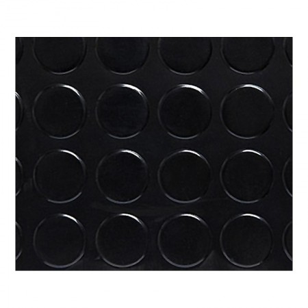 Comprar Pavimento Pvc Circulos Negro 1,3 M R 20 Mt Wurko 94199 al Mejor Precio