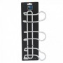 Comprar Percha Acero 3 Ganchos Triple Blanco Blt/1 Inofix 219317 al Mejor Precio