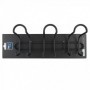 Comprar Percha Acero 3 Ganchos Triple Negro Blt/1 Inofix 219318 al Mejor Precio