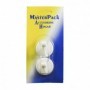 Comprar Percha Adhesiva Blanca Plastico Blister 2 Masterpack 400515 al Mejor Precio