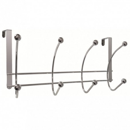 Comprar Percha Sobrepuerta 4 Ganchos Cromado  Nesu 7198 al Mejor Precio