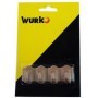 Comprar Perchas Marron Pequeñas 9002 Plastico Blister 4 Wurko 219017 al Mejor Precio