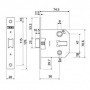 Comprar Picaporte 2004 U/50Hl Unif.E56 Tesa 69096 al Mejor Precio