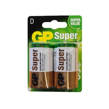 Comprar Pilas Lr20 Super Alcalinas Aaa C-10Bx2 Gp-Super 249653 al Mejor Precio
