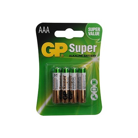 Comprar Pilas Lr3 Super Alcalinas Aaa C-10Bx4 Gp-Super 249650 al Mejor Precio