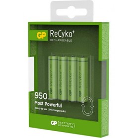 Comprar Pilas Recargable Recyko R03Aaa 950Mah Blist-4 Gp 249634 al Mejor Precio