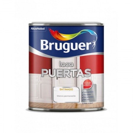 Comprar Pintura Laca Puertas Blanco Permanente 0.75L Bruguer 36707 al Mejor Precio