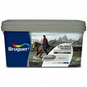 Comprar Pintura Paredes Mate Patagonia Perla Suave 4L Bruguer 36790 al Mejor Precio