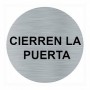 Comprar Placa Cierren La Puerta Redondo 75Mm Ferpasa 39075 al Mejor Precio