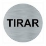 Comprar Placa Tirar Aluminio Adhesivo Redondo 75Mm Ferpasa 39073 al Mejor Precio