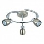 Comprar Plafon Chacho 3Xgu10 Niquel 14X30X30  230601 al Mejor Precio
