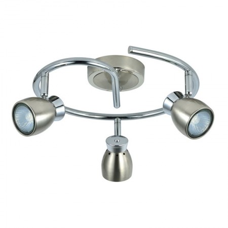 Comprar Plafon Chacho 3Xgu10 Niquel 14X30X30  230601 al Mejor Precio