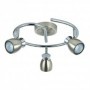Comprar Plafon Chacho 3Xgu10 Niquel 14X30X30  230601 al Mejor Precio