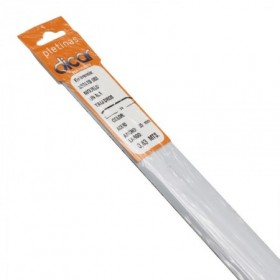 Comprar Pletina Ala Inox. 4X82Cm Atornillar Dicar 241011 al Mejor Precio