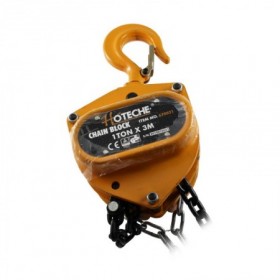 Comprar Polipasto Cadena 1 Tonelada Y 3 Mts Hoteche 191138 al Mejor Precio