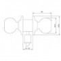 Comprar Pomo 3905-60/70Uo Bola Laton Pulido Tesa 69025 al Mejor Precio