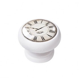 Comprar Pomo Madera 40Mm Reloj Blanco 450Bl02 Nesu 7201 al Mejor Precio
