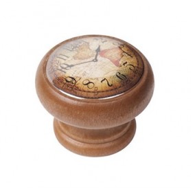 Comprar Pomo Madera 40Mm Reloj Mapa Miel 450Hn04 Nesu 7203 al Mejor Precio