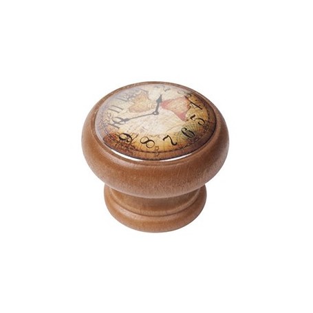 Comprar Pomo Madera 40Mm Reloj Mapa Miel 450Hn04 Nesu 7203 al Mejor Precio