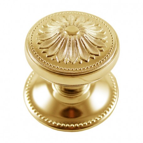 Comprar Pomo Puerta K10 74 Mm Acero Latonado Wurko 162584 al Mejor Precio